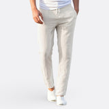 Archie Lightweight Linen Casual Trousers