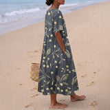 Harper - Floral Embroidered Dress