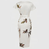 Isabel - Midi Dress with Bow