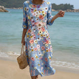Mel - Comfortable and Elegant Midi Dress