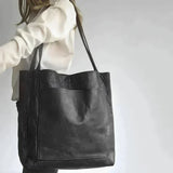 Matilda - Classic Faux Leather Shoulder Bag