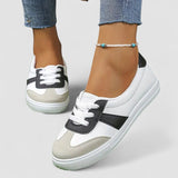 Daisy - Faux Leather Orthopaedic Sneakers