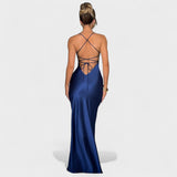 Erin - Satin Evening Dress