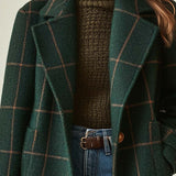Gloria - Classic Plaid Coat