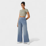 Sienna - Wide Cut Denim Jeans