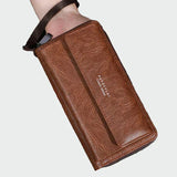 Claire - Faux Leather Wristlet Wallet