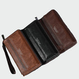 Claire - Faux Leather Wristlet Wallet