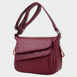 Eleanor - Geometric Flap Shoulder Bag