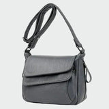 Eleanor - Geometric Flap Shoulder Bag