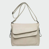 Eleanor - Geometric Flap Shoulder Bag