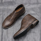 Beau - Faux Leather Boots