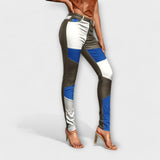 Georgia - Colour Pattern Slim Pants