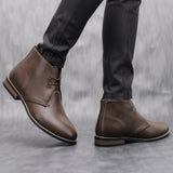 Beau - Faux Leather Boots