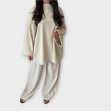 Stella - Plus-Size Ribbed Set