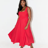 Kiara - Elegant Midi Dress
