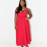 Kiara - Elegant Midi Dress