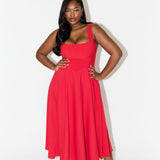 Kiara - Elegant Midi Dress