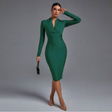 Ariana - Long-Sleeve Evening Dress